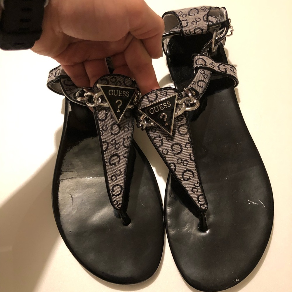 Guess sandals size 7 worn once